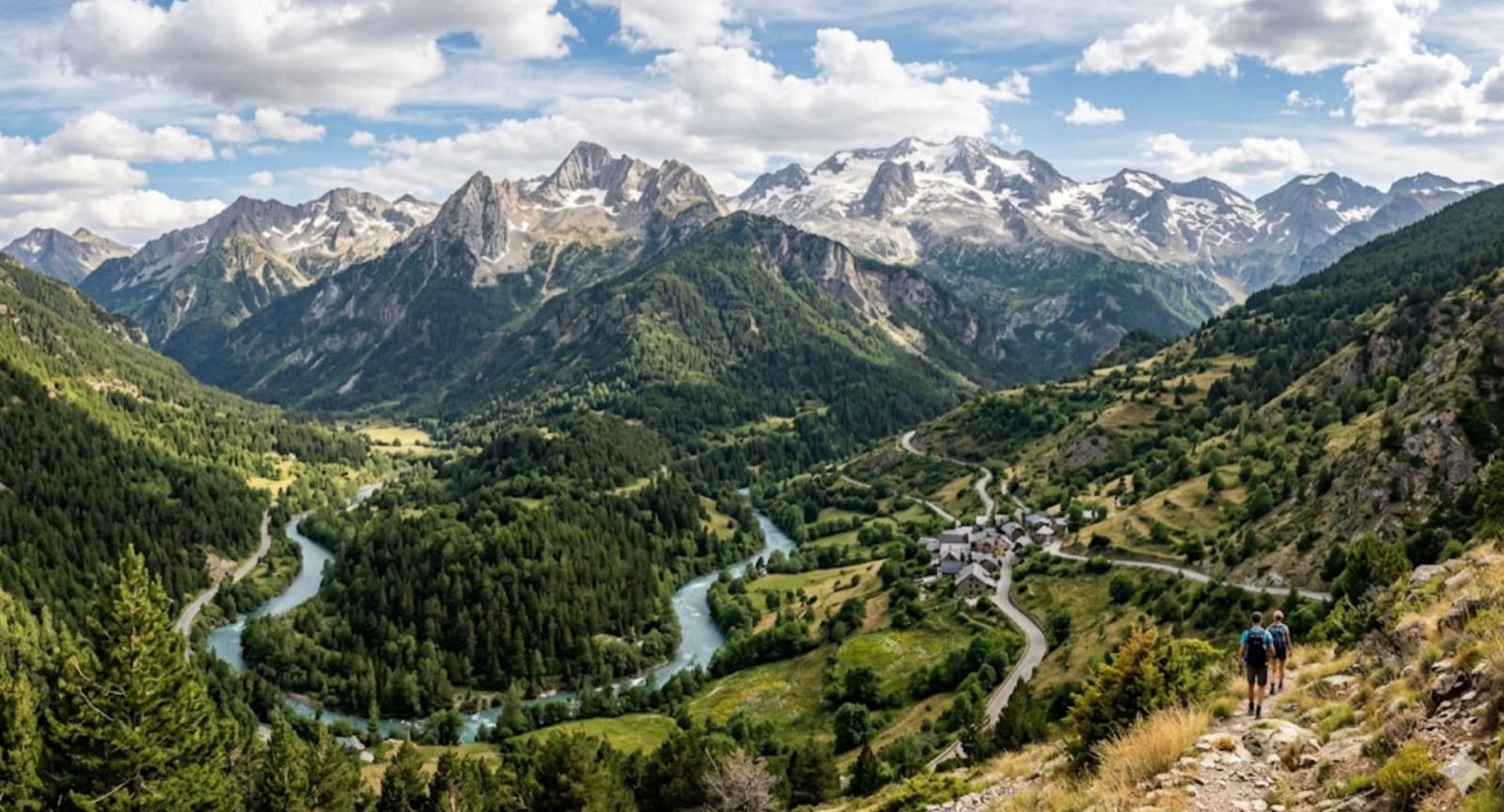 Paisaje urbano y de montaña en Andorra como apoyo visual a la búsqueda de vivienda y a la elección de parroquia